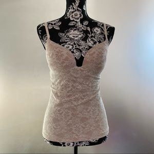 Victoria’s Secret nude lace bra top